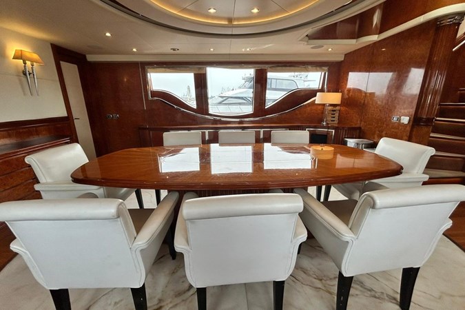 Euroyacht Planet 125S - Main deck's Dining Are