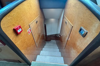 Euroyacht Planet 125S - Crew Quarters entrance