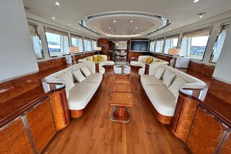 Euroyacht Planet 125S - Entrance to Main deck's Saloon