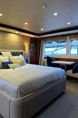 32M Princess (2013) - Master's Cabin on Main deck