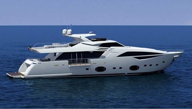 Render - Ferretti Custom Line 100