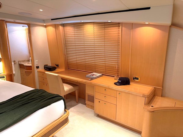 020a Main Deck Master Stateroom Desk and Make up counter