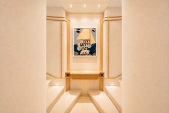 026 Main Deck Master Stateroom Stairs to Ensuite