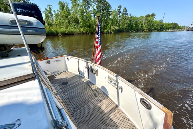 Aftdeck Stern