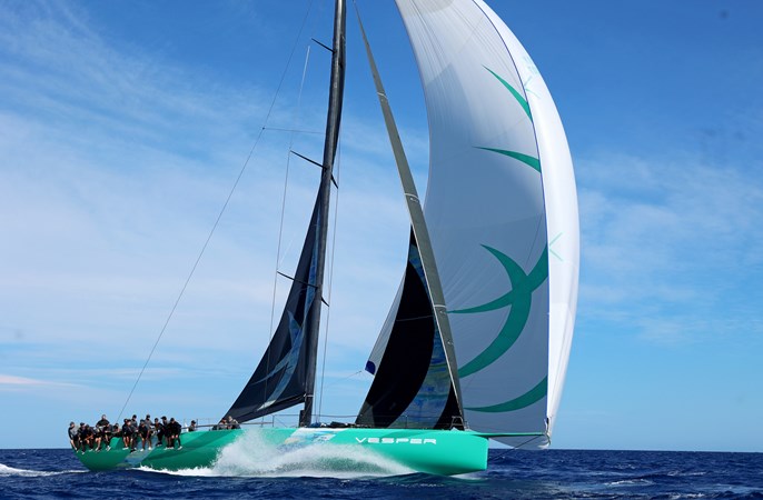 Vesper reaching spinnaker Maxi 2022