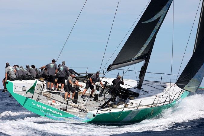 Vesper two sail reaching Maxi 2022