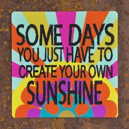 create your own sunshine square magnet by natural life grassroots
