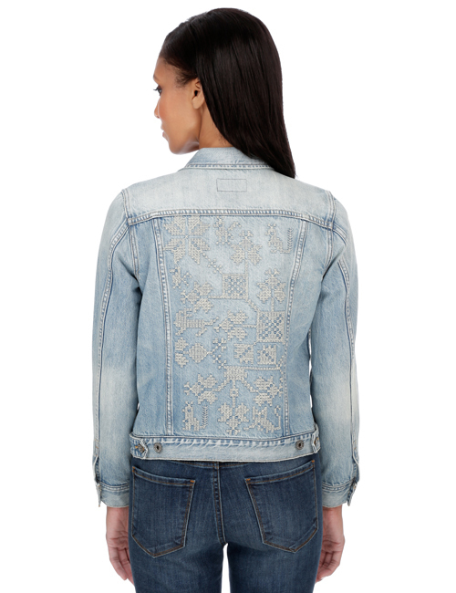lucky brand embroidered jacket