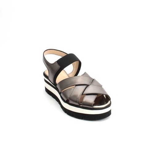 pewter platform sandals