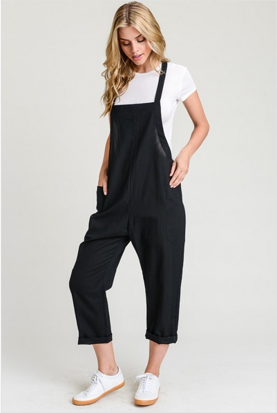 hem and thread jumpsuit