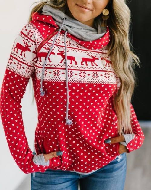 ampersand double hoodie