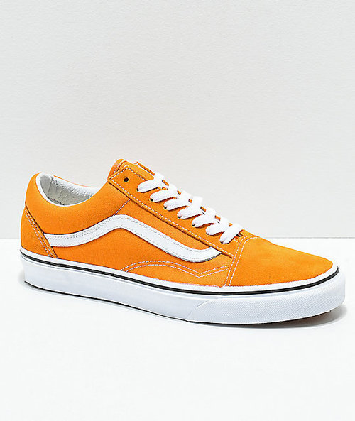yellow canvas vans
