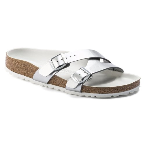 Birkenstock Yao Silver Bf By Birkenstock | J Michael Shoes | Syracuse Ny Fashion Footwear 