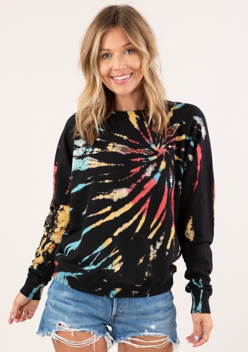lovestitch tie dye sweatshirt