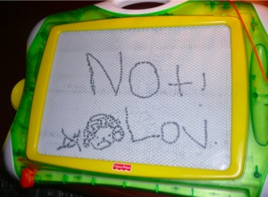 Image of not lov