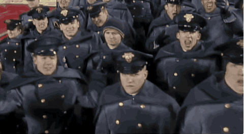 Army Cadet's Face Says It All Following Loss to Navy
