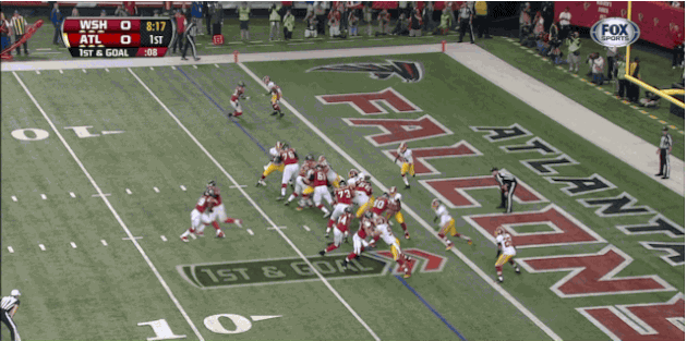 Steven Jackson Trucks Josh Wilson on His Way into the End Zone