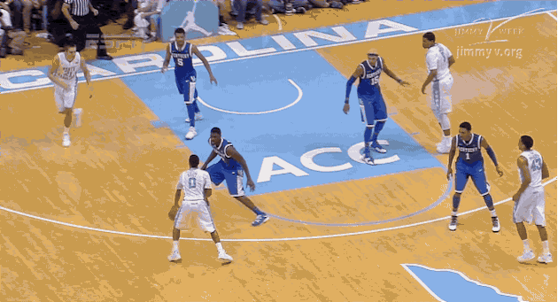 North Carolina's Nate Britt's Filthy Crossover Breaks Kentucky Player's Ankles
