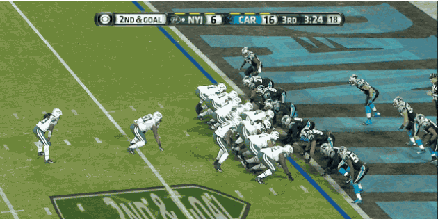 New York Jets DT Sheldon Richardson Scores Touchdown vs. Panthers