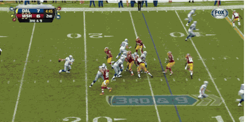 Tony Romo Fires to Dez Bryant for 14-Yard Touchdown vs. Redskins