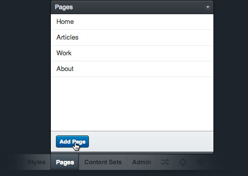 custom pages