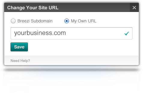 use your own domain