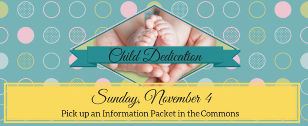 child dedication gift