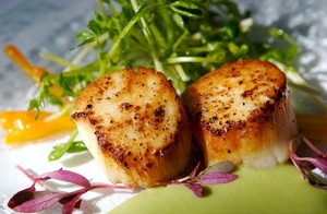 Seared-scallops