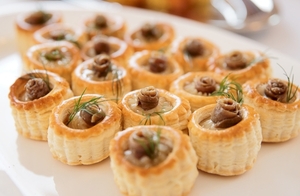 Mushroom-tart
