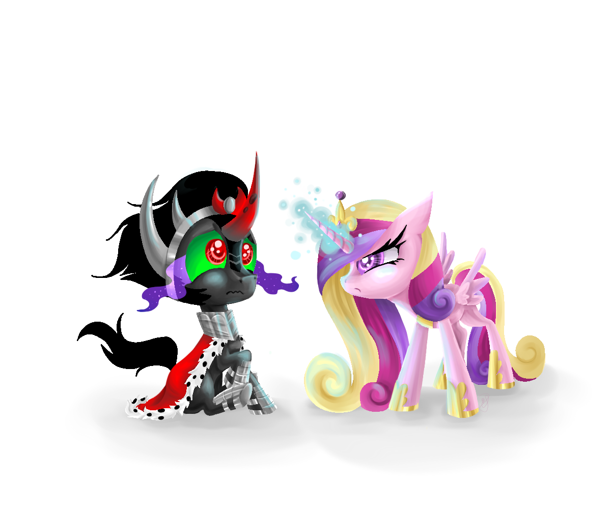 king sombra and princess cadance drawn by eternityfaprio - Bronibooru