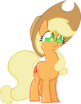 applejack kalleflaxx transparent rating:Safe score:2 user:Geomancing