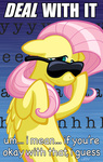 fluttershy glasses jasonmeador macro sunglasses rating:Safe score:4 user:Geomancing