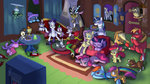 Post 66288, tags: angel, apple_bloom, applejack, balloon, berry_punch, big_macintosh, bottle, cookie, cutie_mark_crusaders, derpy_hooves, discord, doublewbrothers, fainting_couch, fluttershy, gummy, highres, magic, main_six, opalescence, owlowiscious, pinkie_pie, pound_cake, princess, pumpkin_cake, rainbow_dash, rarity, remote, scissors, scootaloo, shining_armor, sleeping, spike, sweetie_belle, tank, the_great_and_powerful_trixie, twilight_sparkle, wallpaper, winona, rating:Safe, score:3, user:Granzon