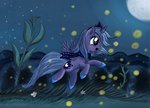 absurdres fireflies highres pridark princess_luna scarf young