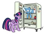 Post 67456, tags: egophiliac, princess, refrigerator, the_great_and_powerful_trixie, twilight_sparkle, rating:Safe, score:4, user:Kraps