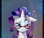 Post 66032, tags: black_bars, glasses, highres, rarity, skyline19, rating:Safe, score:6, user:Geomancing