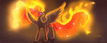 mylittlegodzilla on_fire princess_celestia
