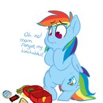 Post 67506, tags: filly, lowres, mt, rainbow_dash, text, rating:Safe, score:6, user:raistuumum