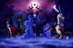 cervine deer discord highres king_sombra nightmare_moon queen_chrysalis species_swap whitestar1802