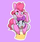 anthro maud_pie pinkie_pie the-great-horsie-emporium