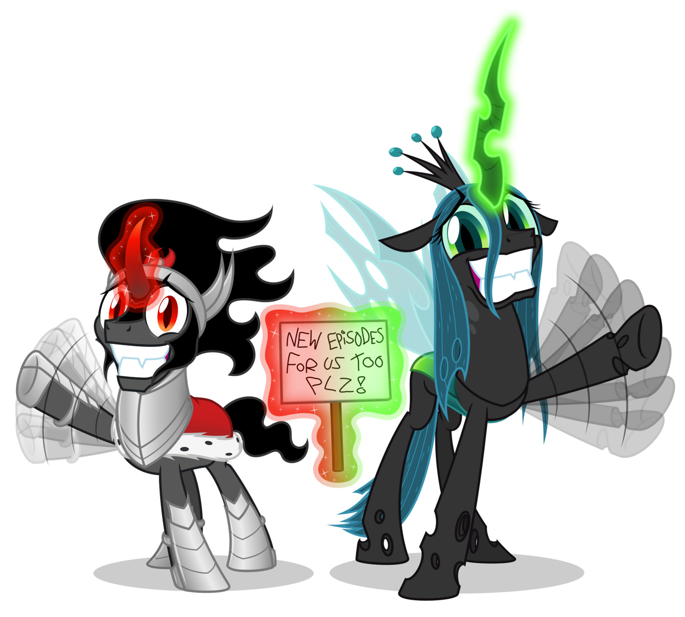 Queen Chrysalis And King Sombra By Terezas474747 On Deviantart