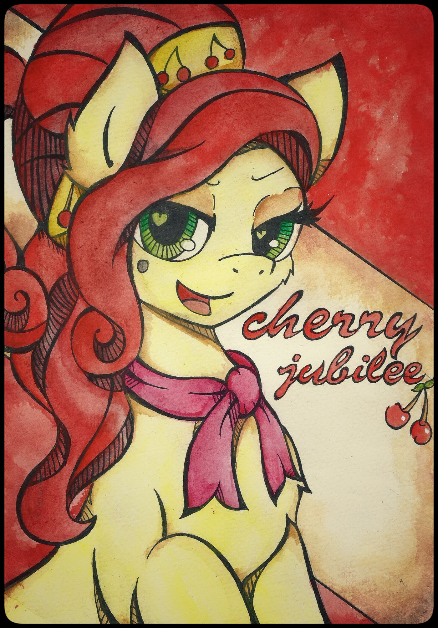 cherry jubilee drawn by kaboderpsketchy Bronibooru
