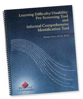 Learning Difficulty/Disability Pre-Screening Tool and Informal Comprehensive Identification Tool