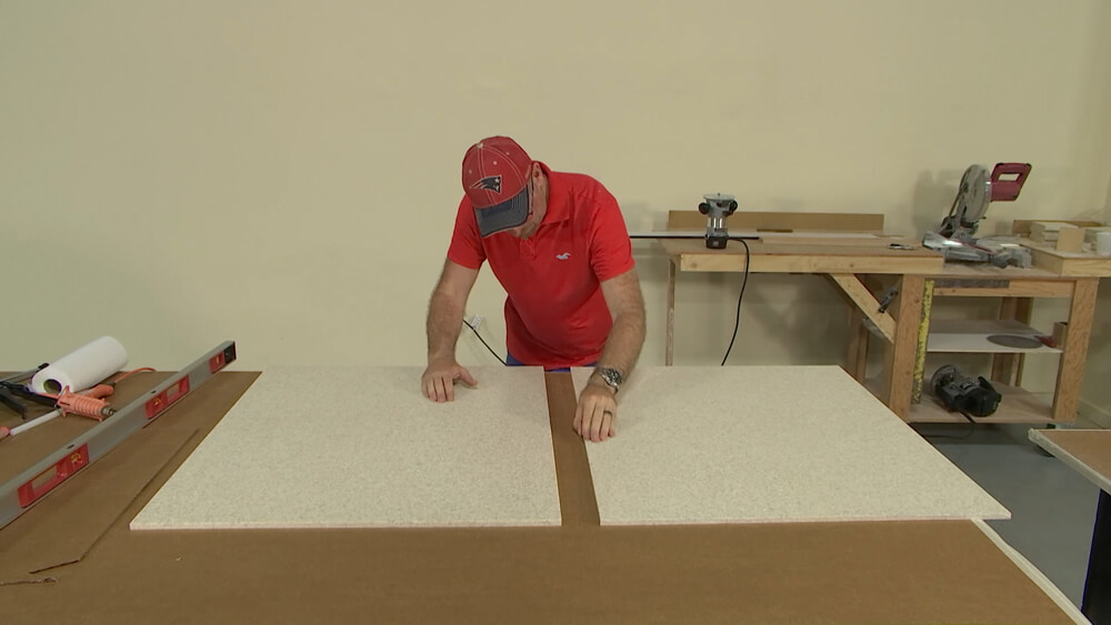 Checking Edge Before Dry Fit