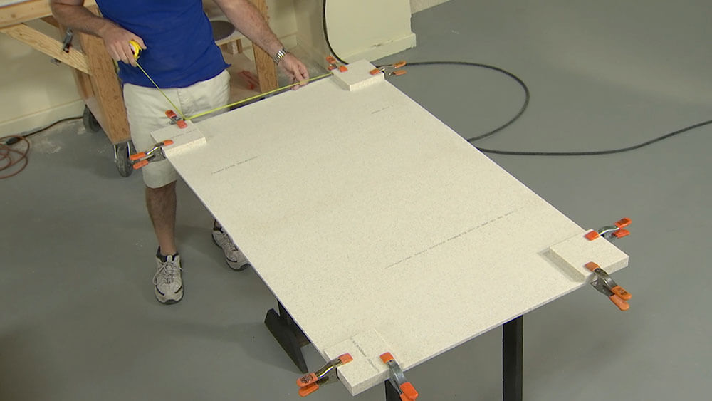 Measure Between Corner Treatments