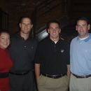 (left-right) Laura Beth Palmer, Jeff Hoffman, Hodge Patterson and Spencer Crane