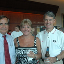 (left-right) Barry Dawson, Donna and Charlie Buffington