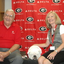 Sonny Seiler, Karen Huff with Uga VII
