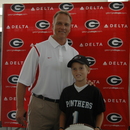 Mark Richt and Alex Rogers