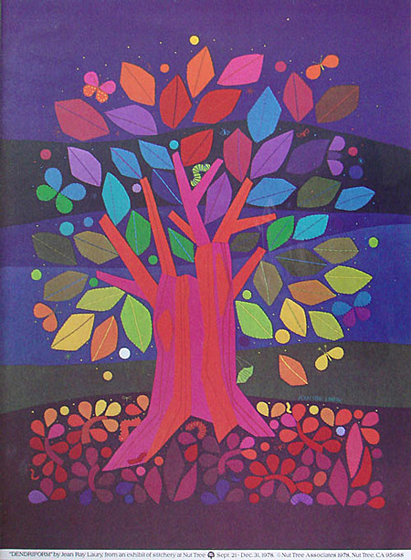 "Dendriform" by Jean Ray Laury at the Nut Tree, Vacaville, California, 1978